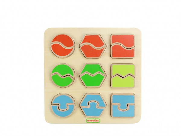 Shape Matching Puzzle  บอร์ดปริศนาจับคู่รูปร่าง