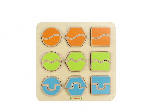 Shape Matching Puzzle  บอร์ดปริศนาจับคู่รูปร่าง