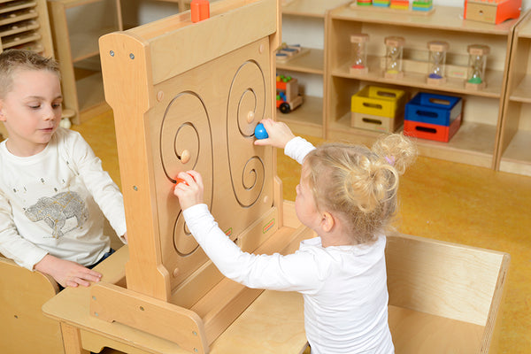 Butterfly Shaped Sliding Maze