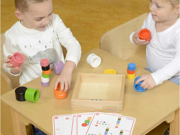 Blocks n' Cups—Circle กล่องสีสุดมหัศจรรย์