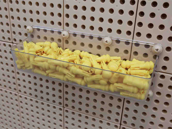 400L Clear Storage Tray 2 Piece Set ถาดใสติดผนัง