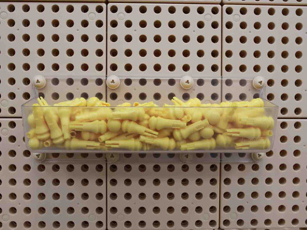 400L Clear Storage Tray 2 Piece Set ถาดใสติดผนัง