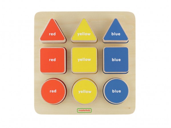 Geometric Peg Board  บอร์ดรูปทรงเรขาคณิต