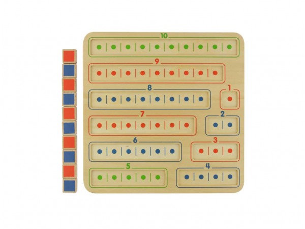 1-10 Number Bonds Learning Board บอร์ดการเรียนรู้การคิดจำนวน