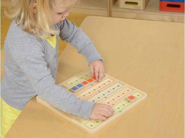 1-10 Number Bonds Learning Board บอร์ดการเรียนรู้การคิดจำนวน