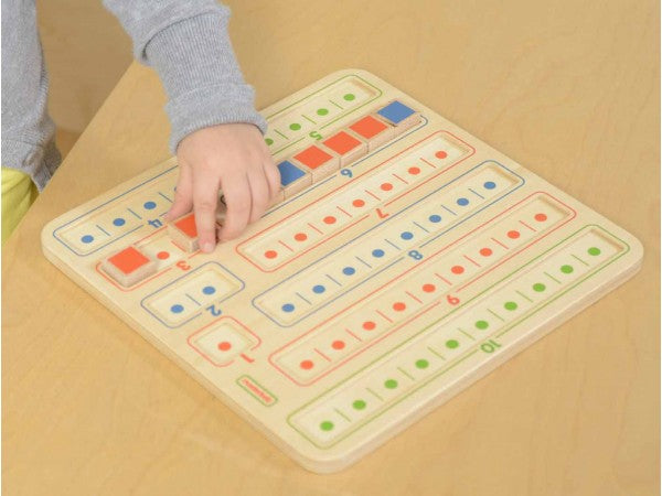 1-10 Number Bonds Learning Board บอร์ดการเรียนรู้การคิดจำนวน