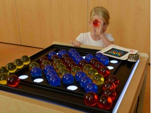 3 Colour Translucent Acrylic Balls 48 Piece Set ลูกบอลโปร่งแสง 3 สี