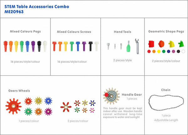 STEM Table Accessories Combo