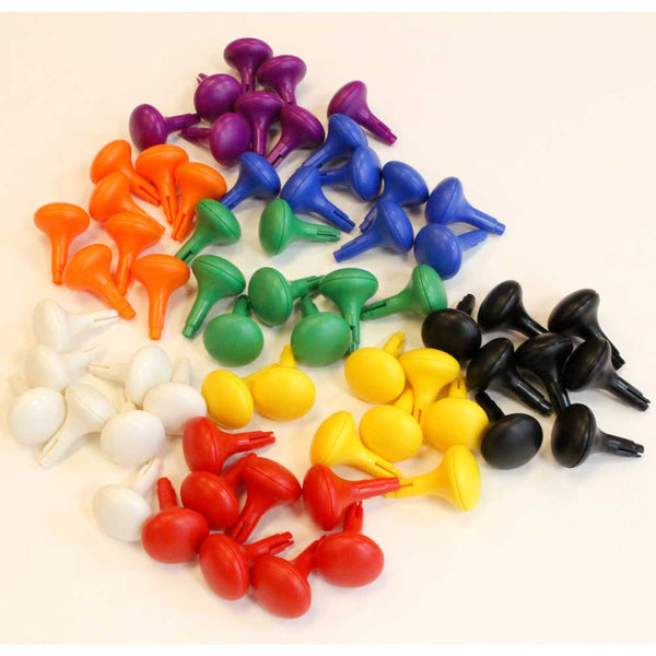 STEM Wall 64 Piece Jumbo Pegs (8 Colours) - Pack 1
