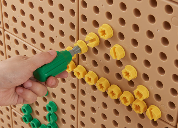 STEM Wall - 512 Piece Screws (Mixed Colour) Set II