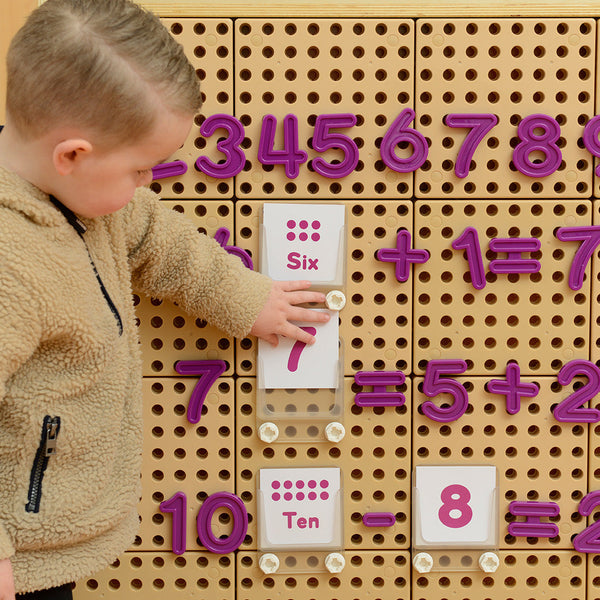 STEM Wall Numbers and Mathematical Signs (64 Piece Set)