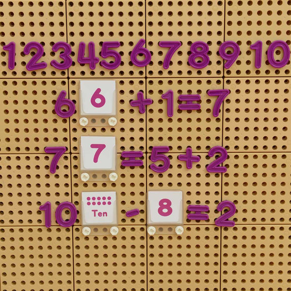 STEM Wall Numbers and Mathematical Signs (64 Piece Set)