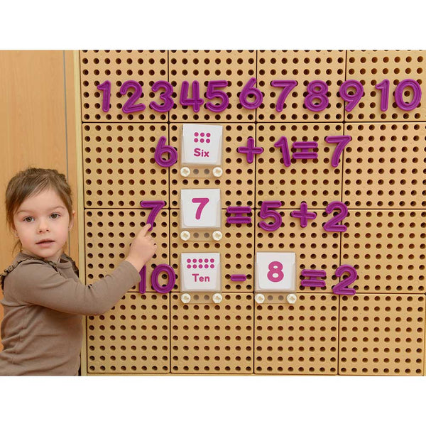 STEM Wall Numbers and Mathematical Signs (64 Piece Set)