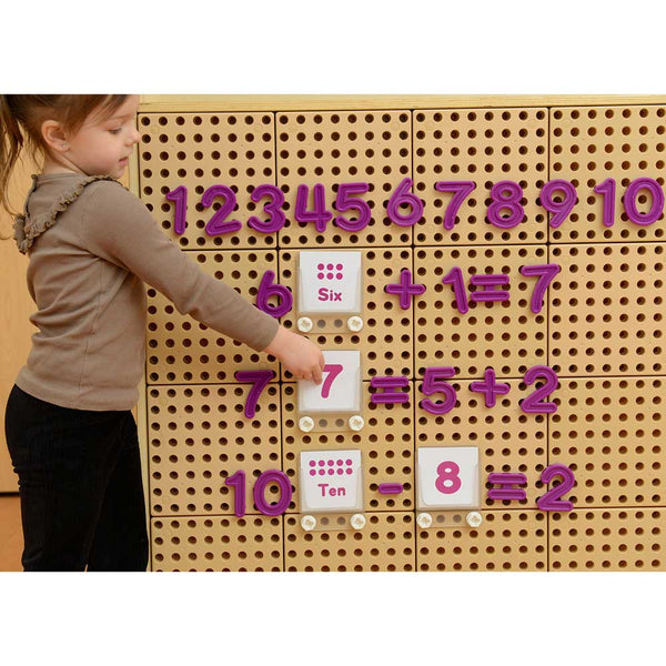 STEM Wall Numbers and Mathematical Signs (64 Piece Set)
