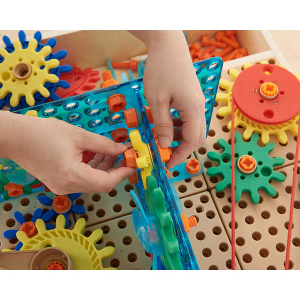 Advanced Level Gears and Pulleys Kit (198 pieces)