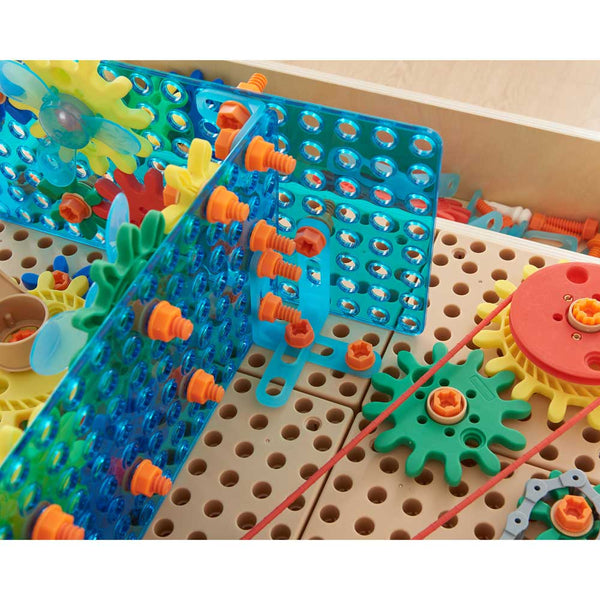 Advanced Level Gears and Pulleys Kit (198 pieces)