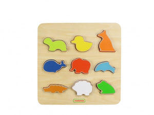 Animal Shape Sorting Board  บอร์ดคัดแยกรูปทรงสัตว์สุดน่ารัก 