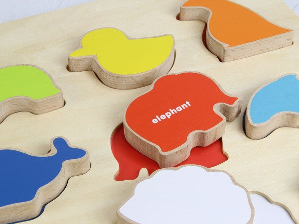 Animal Shape Sorting Board