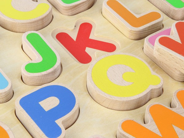 Uppercase Alphabet Puzzle  ปริศนาตัวอักษรภาษาอังกฤษ (ตัวพิมพ์ใหญ่)