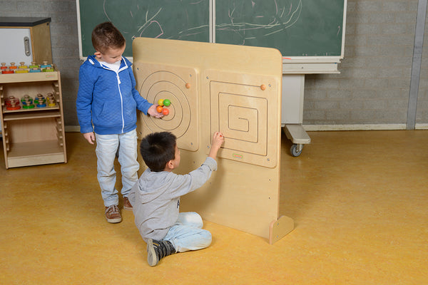 Square Sliding Maze