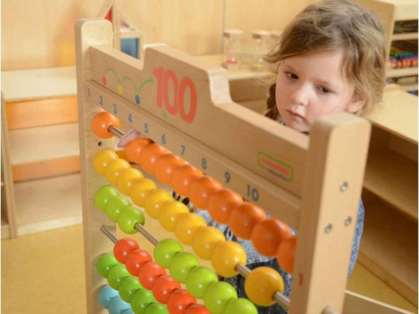 Giant Freestanding Abacus ลูกคิดยักษ์