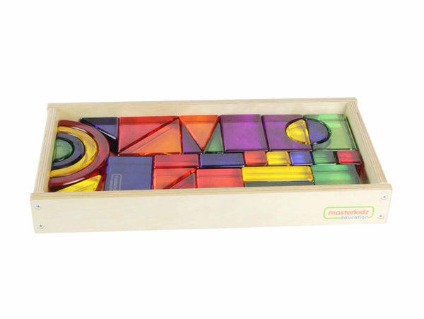 Translucent Colour Block Set 30 Piece