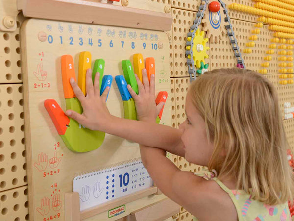 Finger Counting Board นิ้วหรรษาพาเรียนรู้