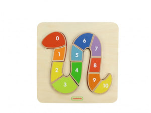 Numbering Snake Puzzle Board