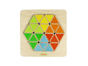 Hexagon Puzzle ปริศนารูปทรงหกเหลี่ยม 