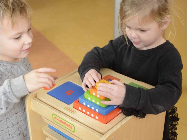 Numbers and Colours Stacking Blocks