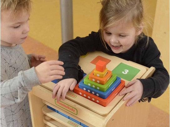 Numbers and Colours Stacking Blocks