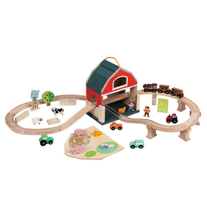 Farm Train Set ชุดรถไฟในฟาร์ม 