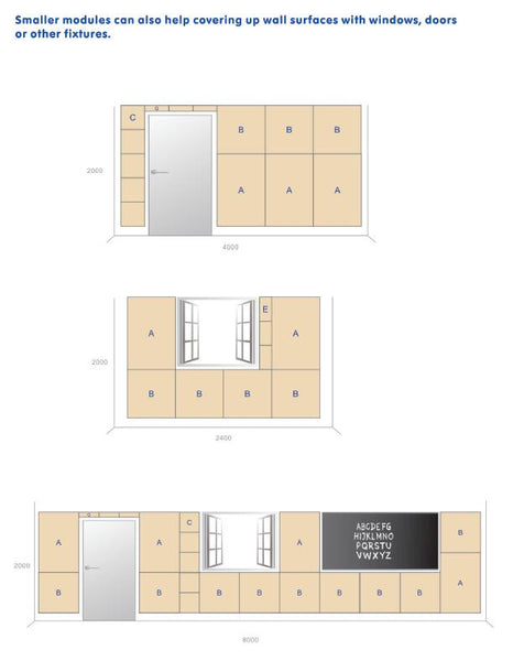 Wall Panels (2 Pieces Set)