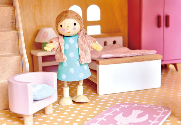 Dolls House Bedroom Furniture เฟอร์นิเจอร์ห้องนอน