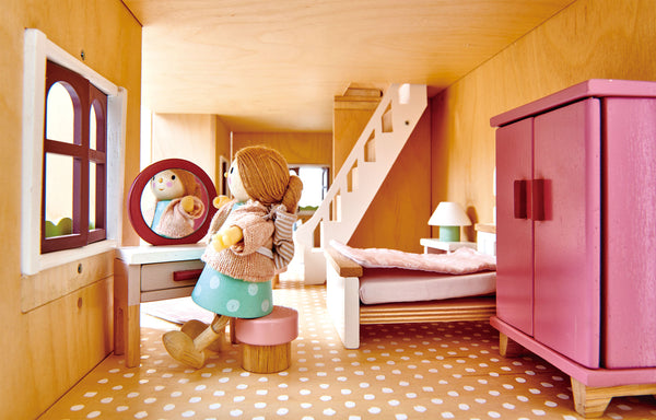 Dolls House Bedroom Furniture เฟอร์นิเจอร์ห้องนอน