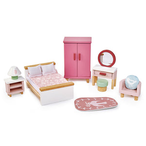 Dolls House Bedroom Furniture เฟอร์นิเจอร์ห้องนอน