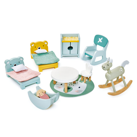 Dolls House Children Room Furniture เฟอร์นิเจอร์ห้องนอนเด็ก