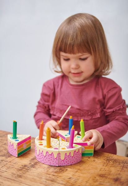 Rainbow Birthday Cake เค้กวันเกิดสายรุ้ง