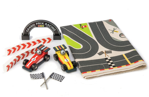 Formula One Racing Playmat ชุดรถแข่งพร้อมผ้าพิมพ์ลาย