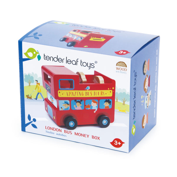 London Bus Money Box กระปุกออมสินลอนดอนบัส