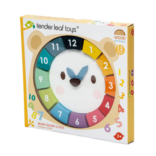 Bear Colors Clock