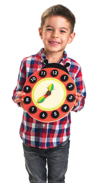 Ladybug Teaching Clock