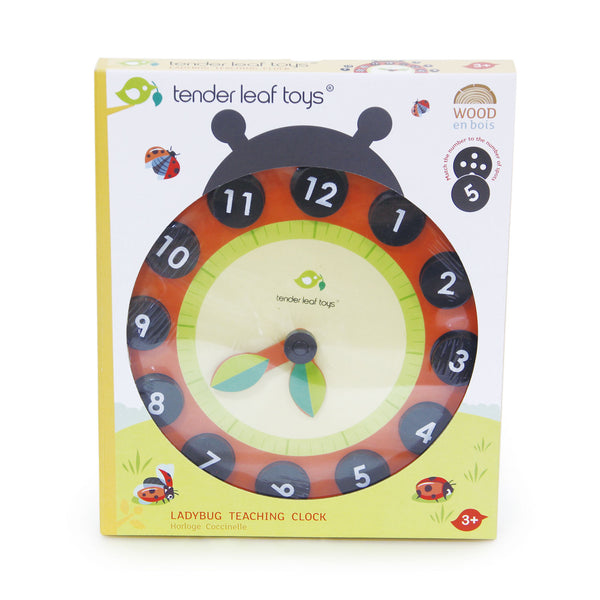 Ladybug Teaching Clock นาฬิกาเต่าทอง