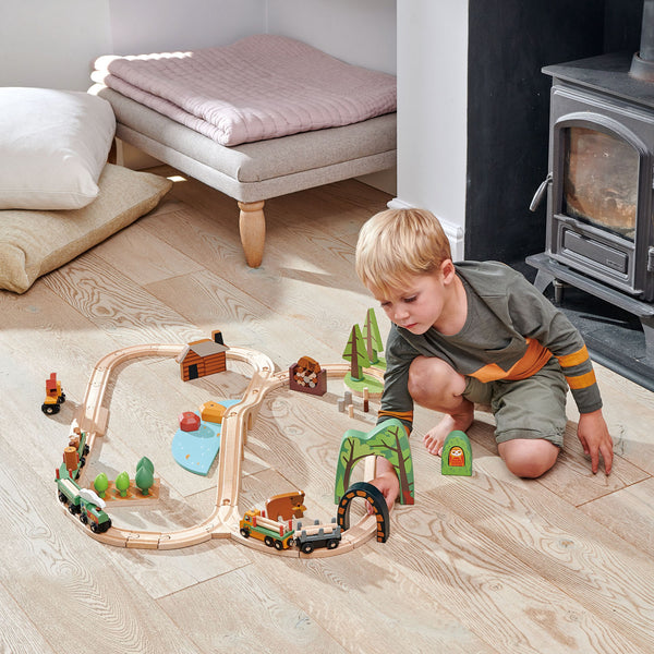 Wild Pines Train Set ชุดรถไฟในป่าใหญ่