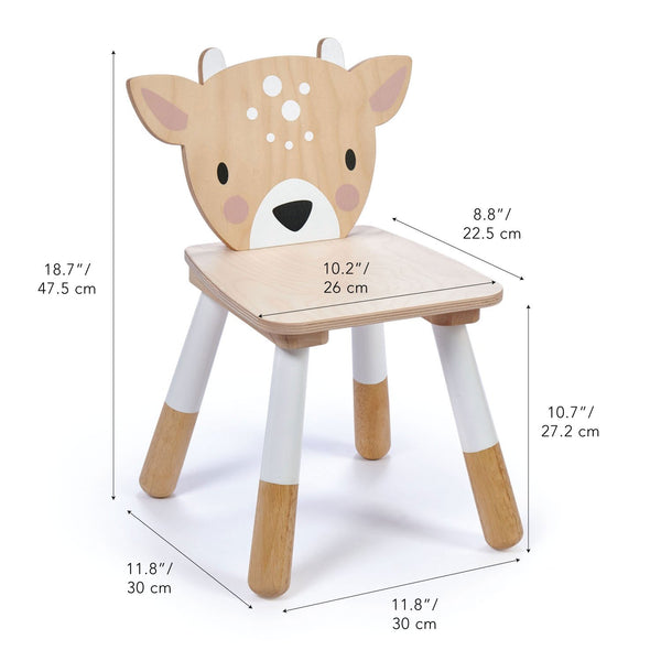 Forest Deer Chair เก้าอี้ลายกวางน้อย