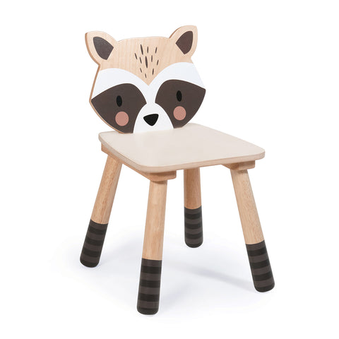 Forest Raccoon Chair เก้าอี้ลายแร็กคูนน้อย