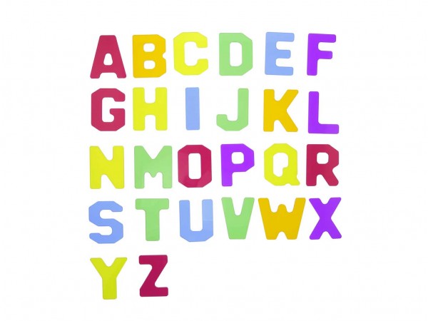 38 Pieces Translucent Numbers and Alphabets Set