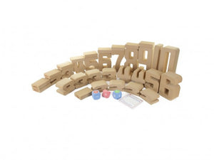 Giant Soft Numbers Learning Block Set บล็อกการเรียนรู้ขนาดใหญ่่